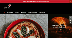 Desktop Screenshot of piattopizzeria.com
